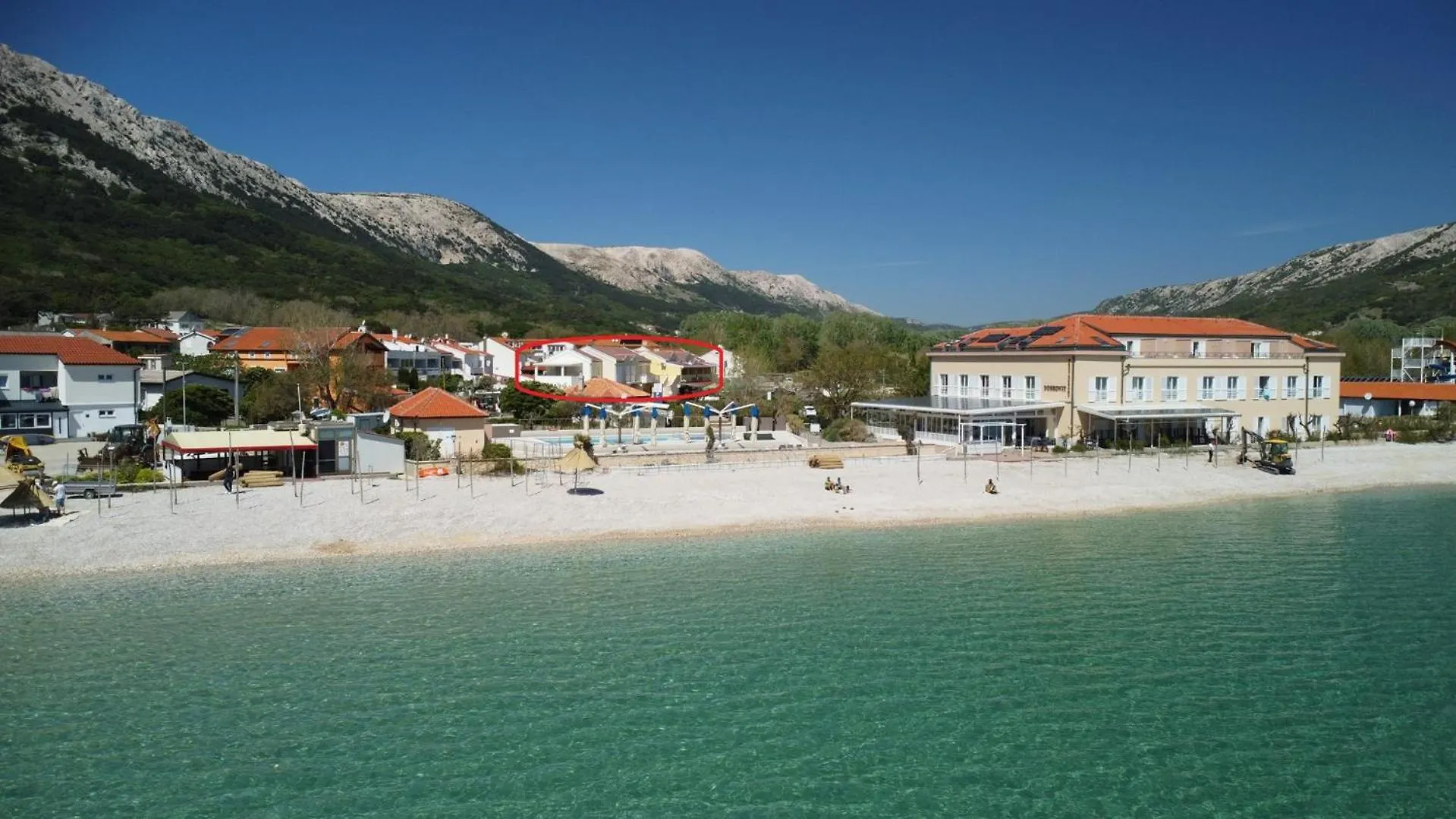 Guest house Apartments Zarok Beach Holiday Baska  Croatia